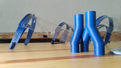Елементи для апарату ШВЛ та захисні щитки створюють львівські винахідники