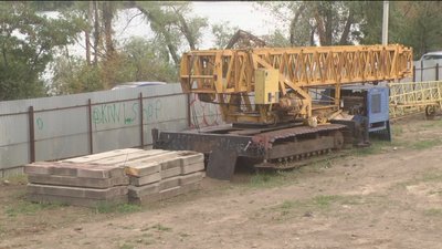 У Вінниці на Замковій горі призупинили будівництво