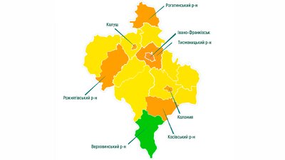 Прикарпаття без червоних зон - МОЗ Прикарпаття без червоних зон - МОЗ