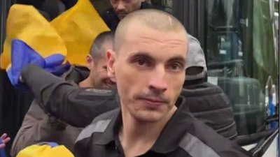 Звільнений з російського полону захисник Юрій Анатолійович Чекурда
