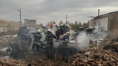 Вибух газу у селищі Березівському — фото