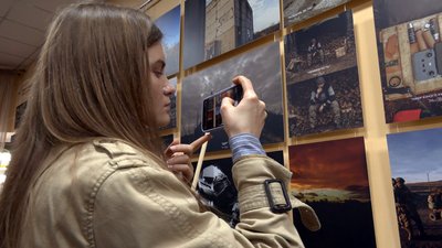 "Небесний фотограф": у місті на Волині відкрили виставку загиблого бійця Максима Бурди "Небесний фотограф": у місті на Волині відкрили виставку загиблого бійця Максима Бурди