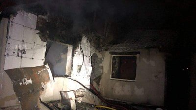 У селі на Львівщині згорів житловий будинок