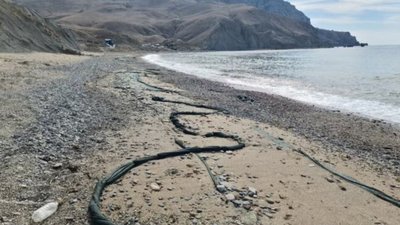 У Алушті та Гурзуфі супутник зафіксував нові викиди мазуту