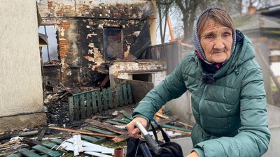 Що розповідають місцеві про атаку РФ на Новгород-Сіверський ввечері 6 грудня
