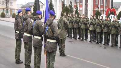 Присягу на вірність Українському народові склали майже сотня новобранців