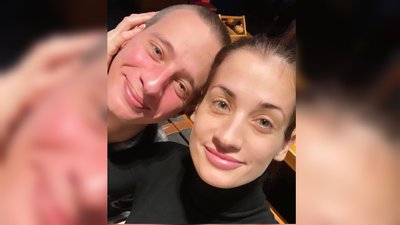 Катерина Холоднякова з братом Андрієм Катерина Холоднякова з братом Андрієм