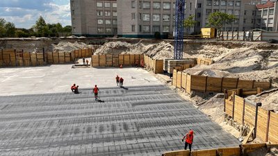 Розрахована на 1000 учнів: у Запоріжжі триває будівництво підземної школи Розрахована на 1000 учнів: у Запоріжжі триває будівництво підземної школи