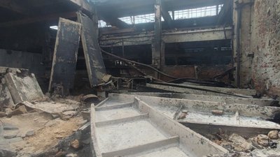 Приміщення, у якому знаходилося підприємство Юлії