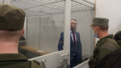 Фігурант справи про вбивство журналіста Павла Шеремета військовий Андрій Антоненка, фото 31.03.2021 року