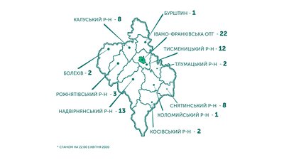 74 пацієнтів, п'ятеро померлих - статистика захворювань на COVID-19 на Прикарпатті 74 пацієнтів, п'ятеро померлих - статистика захворювань на COVID-19 на Прикарпатті