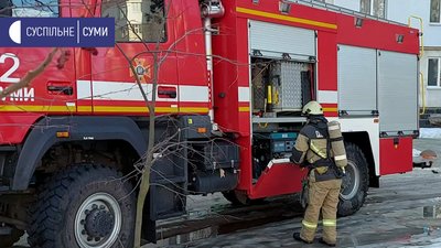 У сумській багатоповерхівці сталася пожежа У сумській багатоповерхівці сталася пожежа