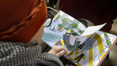 У Чернівцях представили дитячу книгу про безбар'єрне середовище У Чернівцях представили дитячу книгу про безбар'єрне середовище
