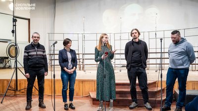 Фільм «Щедрик проти “русского міра”» презентували у Будинку звукозапису Фільм «Щедрик проти “русского міра”» презентували у Будинку звукозапису