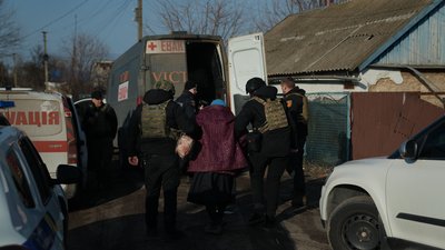 Із Біленького та Зарічного Запорізької області евакуювали чооловіка та жінку