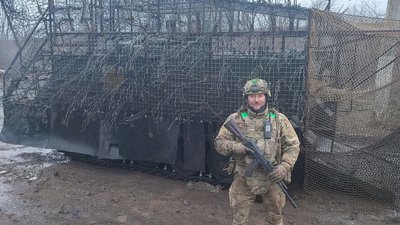 Сергія Половинеченко на військовій службі, лютий 2026 рік