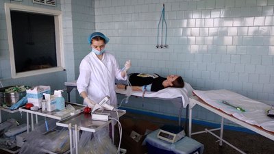 До Дня донора у дніпровській лікарні організували збір крові