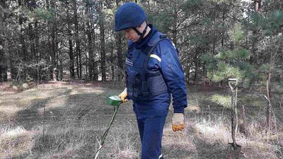 На Полтавщині знищили боєприпаси часів минулих мійн