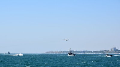 У Чорному морі відбувся збір-похід національного флоту У Чорному морі відбувся збір-похід національного флоту