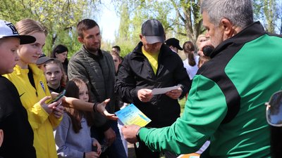 В Олександрії на Кіровоградщині відбувся забіг на підтримку української армії В Олександрії на Кіровоградщині відбувся забіг на підтримку української армії