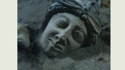 Робота з виставки "Таємниці затонулого міста" у Національному музеї Александрії
