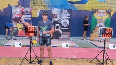 Волинянин здобув срібло на чемпіонаті України з гирьового спорту