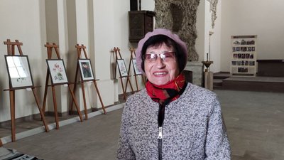 Надія Волинець, вчена секретарка історико-архітектурного заповідника в Бережанах Надія Волинець, вчена секретарка історико-архітектурного заповідника в Бережанах