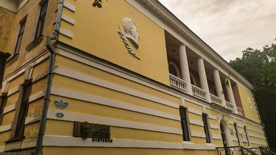 У Кропивницькому з фасаду бібліотеки приберуть барельєф Пушкіна. Чим хочуть замінити