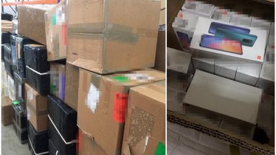 Контрабандні смартфони та ноутбуки на понад 100 мільйонів гривень намагались ввезти на Закарпаття