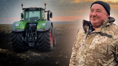 Робота для ветеранів: колишній військовий з Чернігівщини працює трактористом