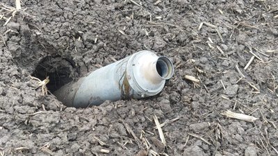 У селі Руднєве на Сумщині знайшли 7 снарядів У селі Руднєве на Сумщині знайшли 7 снарядів