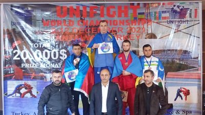 Артур Гончаренко - чемпіон світу з універсального бою. Артур Гончаренко - чемпіон світу з універсального бою.