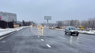 Завершився ремонт Кільцевої дороги від повороту в м. Вишневе до Жулянського шляхопроводу