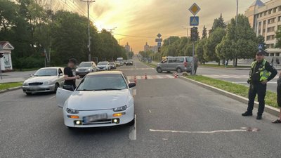 У Запоріжжі сталася ДТП. Постраждала людина У Запоріжжі сталася ДТП. Постраждала людина