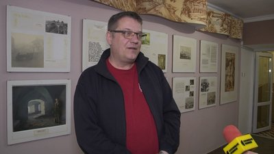 Андрій Левчук, директор Кременецького краєзнавчого музею на Тернопільщині Андрій Левчук, директор Кременецького краєзнавчого музею на Тернопільщині