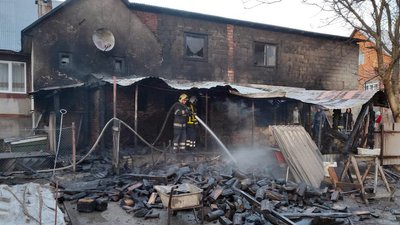 Під час пожежі на Закарпатті травмувалася жінка Під час пожежі на Закарпатті травмувалася жінка