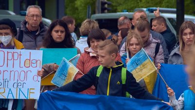Історія Валерії Вялкової із Сум, яка сама вийшла проти проросійського мітингу в Німеччині Історія Валерії Вялкової із Сум, яка сама вийшла проти проросійського мітингу в Німеччині