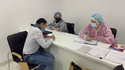 У столичній мечеті "Ар-Рахма" запрацював центр вакцинації проти COVID-19 У столичній мечеті "Ар-Рахма" запрацював центр вакцинації проти COVID-19