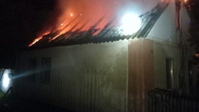 У Запоріжжі горів горів житловий будинок