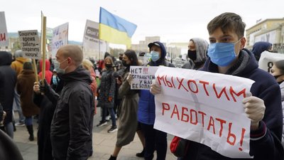 Акція працівників громадського харчування у Харкові зібрала 450 людей