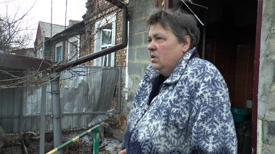Пошкоджений будинок обстріл армія РФ С-300 наслідки Мирноград Донецька область 