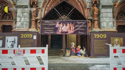 Протиаварійні роботи на костелі Святого Миколая завершаться в січні. Як він виглядає зараз Протиаварійні роботи на костелі Святого Миколая завершаться в січні. Як він виглядає зараз
