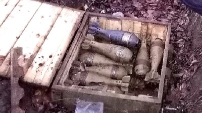 На Донеччині рятувальники знайшли 19 мінометних мін