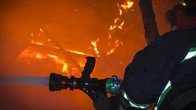 На Хмельниччині горіла лікарня На Хмельниччині горіла лікарня