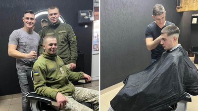 Перукар з селища Вишково на Закарпатті безкоштовно надає послуги прикордонникам