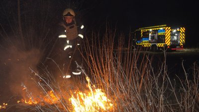 За добу на Сумщині 14 разів ліквідовували загоряння сухої рослинності За добу на Сумщині 14 разів ліквідовували загоряння сухої рослинності