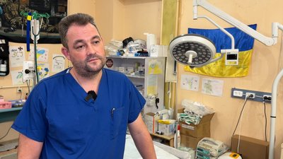 Начальник медичної служби 66 окремої механізованої бригади Назарішин Донецька область