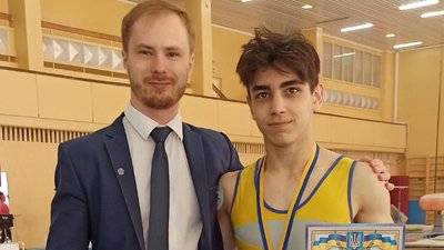 Одеський спортсмен завоював "бронзу" чемпіонату України зі спортивної гімнастики Одеський спортсмен завоював "бронзу" чемпіонату України зі спортивної гімнастики