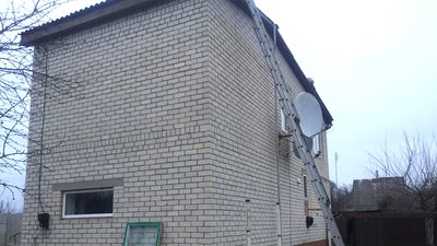 Будинок, де сталася пожежа Будинок, де сталася пожежа