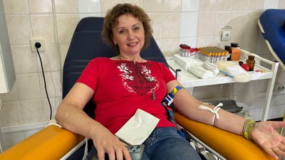 Семеро житомирян стали почесними донорами крові